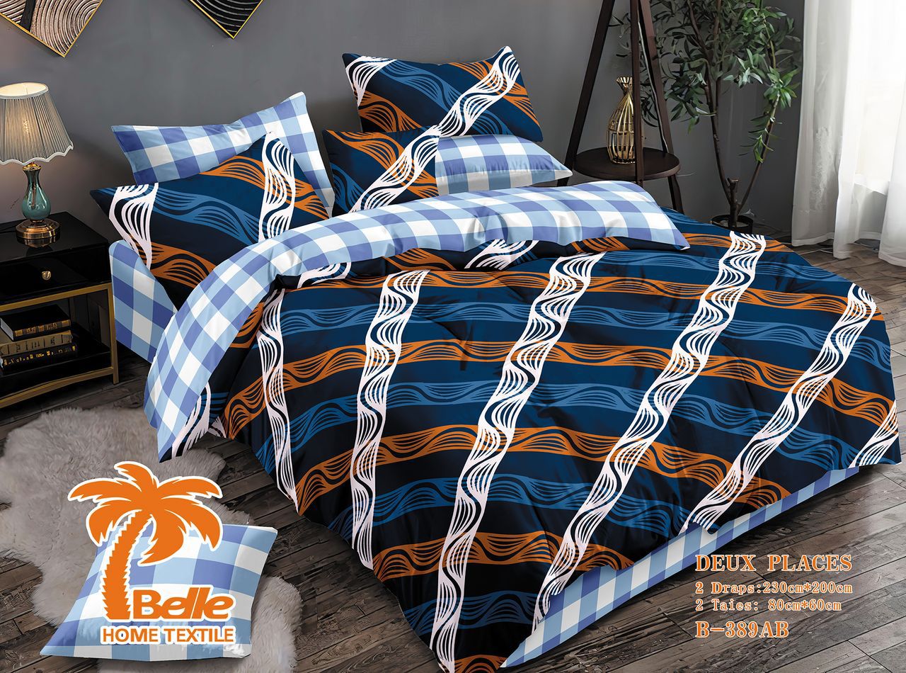 Couette + 2 Draps + 4 Taies D'oreillers