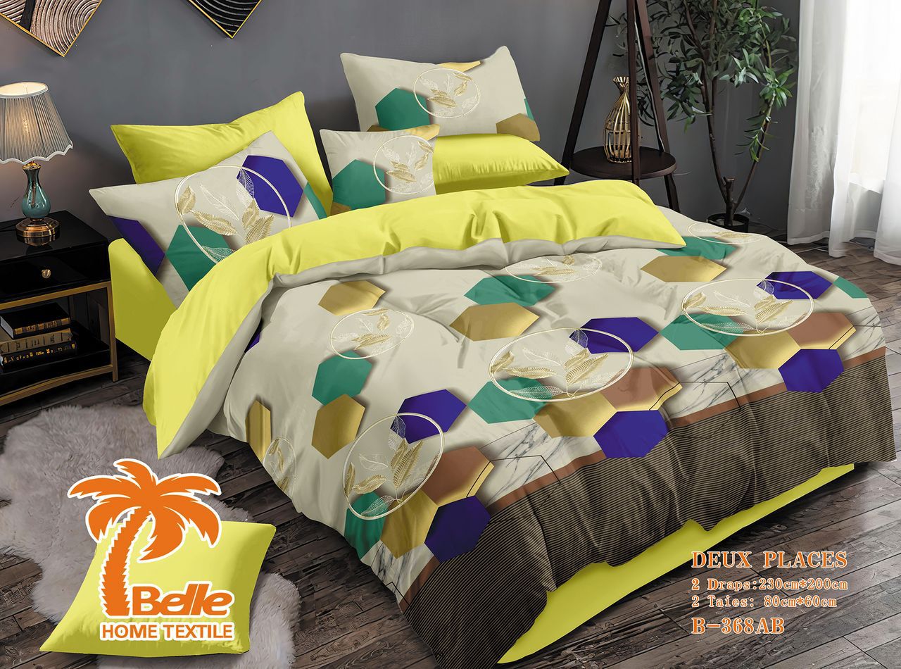 Couette + 2 Draps + 4 Taies D'oreillers