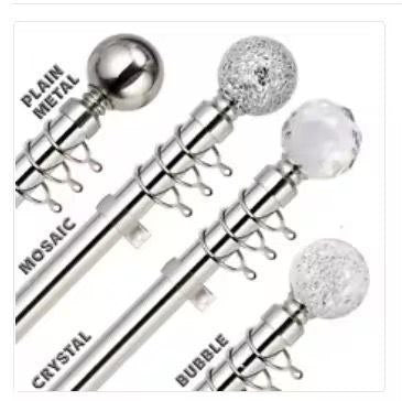 Fer de rideau double