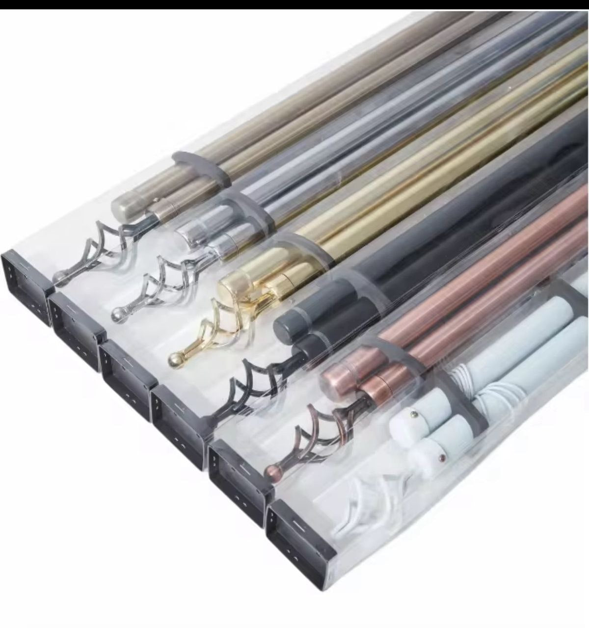 Fer de rideau double